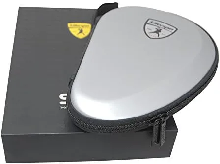 Miniatura 2 de Killerspin SVR - Estuche rígido para raqueta, color plateado y negro