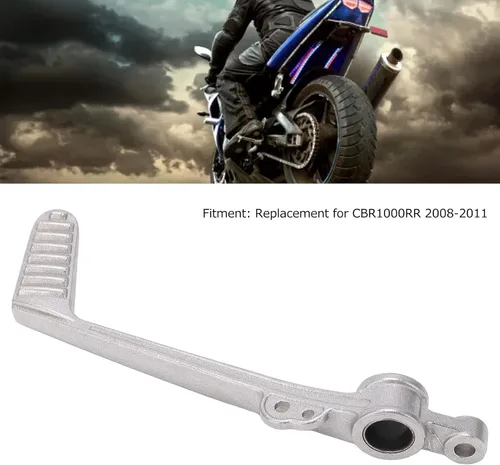 Miniatura 6 de Fydun Palanca de pedal de freno trasero, palanca de cambios de aluminio para motocicleta de alta dureza reemplazo para CBR1000RR 2008‑2011