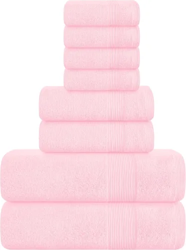 Miniatura 71 de Belizzi Home Toallas de Baño Extragrandes Premium de Algodón Paquete de 2, 35x70 - 100% Algodón Puro - Ideal para Uso Diario - Ultra Suave y Morado