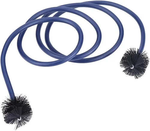 Miniatura 8 de Akozon Kit de limpieza de trompeta Cepillo de serpiente Cepillo de trompeta Cepillo de agujero de trompeta Limpieza de instrumentos Serpiente