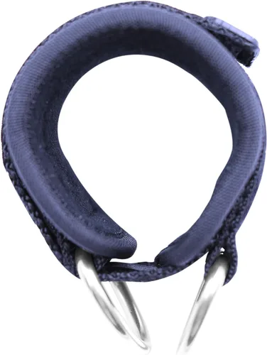 Miniatura 5 de Correas de tobillo para máquinas de cable con doble anillo en D, puños de neopreno premium ajustables para mejorar piernas, abdominales y glúteos