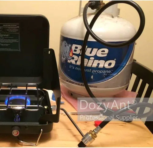 Miniatura 5 de Adaptador de tanque de propano, reemplazo de manguera para el tanque de gas LP QCC1/tipo1 con certificación CSA, conecta los aparatos de propano a