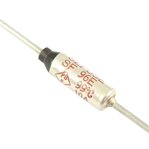 10pcs Thermal Fuse SF96E 99C 99 Celsius Degree TF Cutoff 10A 250V SF Temperature Axial Lead Links