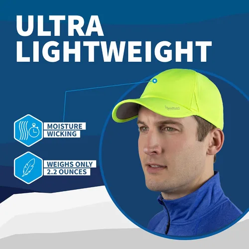 Miniatura 4 de TrailHeads Sombrero de correr para hombre con protección UV Sombreros deportivos de secado rápido para hombre Sombreros UPF 50 Sombreros
