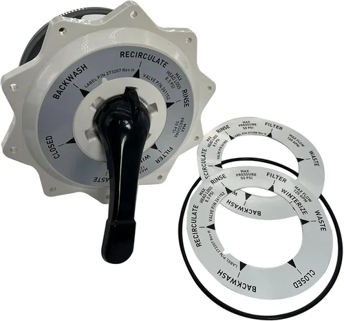 Miniatura 4 de 2 pulgadas 270067 Kit de reemplazo de montaje de válvula superior para Válvula multipuerto Hiflow Top y Side Pool Spa