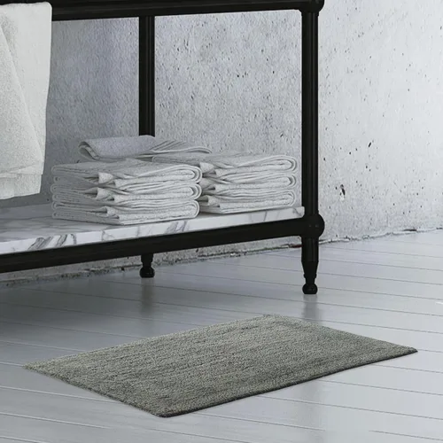 Miniatura 21 de French Connection Stonewash - Alfombra de baño de mezcla de algodón, 20 x 34 pulgadas, color marfil