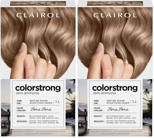 Miniatura 18 de Clairol ColorStrong - Tinte permanente para el cabello sin amoníaco, 5.3 castaño dorado medio, color Ciudad del Cabo, paquete de 1 unidad 5.3 Marrón