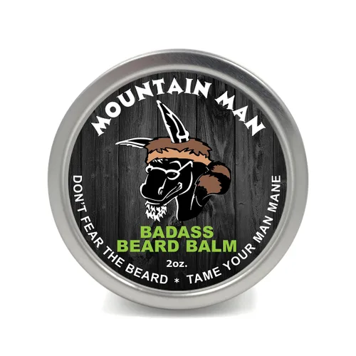 Miniatura 13 de Badass Beard Care Bálsamo para barba The Havana Haze, 2 onzas, todos los ingredientes naturales, mantiene la barba y el bigote llenos, suave
