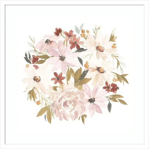 Miniatura 11 de Amanti Art Impresión artística enmarcada para pared (21 x 21) Arreglo rosa I de Amanda Cook, póster enmarcado para decoración de pared, sala