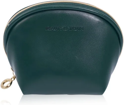 Miniatura 2 de Mini bolsa de lápiz labial, bolsa portátil para monedero, mini bolsa de maquillaje con compartimentos, Negro