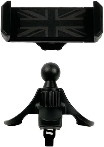 Miniatura 8 de Soporte de teléfono para automóvil, soporte de teléfono Union Jack para ventilación circular de aire para Mini Cooper Serie R soporte manos libres