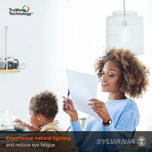 Miniatura 6 de Sylvania - Bombilla LED TruWave Serie Natural PAR16, equivalente a 50 W, eficiente 6 W, base media, regulable, 450 lúmenes, 5000 K, blanco, 1 unidad