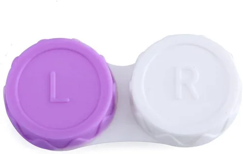 Miniatura 2 de Caja de lentes de contacto cosmética para lentes de contacto de 4 uds., estuche para lentes de contacto para ojos, kit de viaje, contenedor