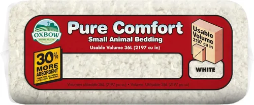 Miniatura 7 de Oxbow Pure Comfort Ropa de Cama para Animales Pequeños, Arena Absorbente de Olor y Humedad para Caja de Arena de Conejo, Ropa de Cama de Bajo Polvo