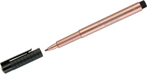 Miniatura 4 de Faber-Castell Art & Graphic Pitt Artist Pen Metallic 1.5 India Ink Pen, negro, bolígrafo de un solo pitt, para arte, manualidades, dibujo, bocetos