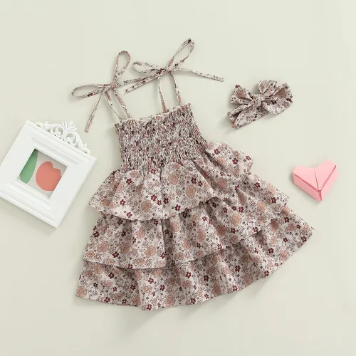 Miniatura 19 de MA&BABY Conjunto familiar de verano de 0 a 6 años a juego para hermanas, vestido de hermanas, camisa para hermano, lindo estampado floral