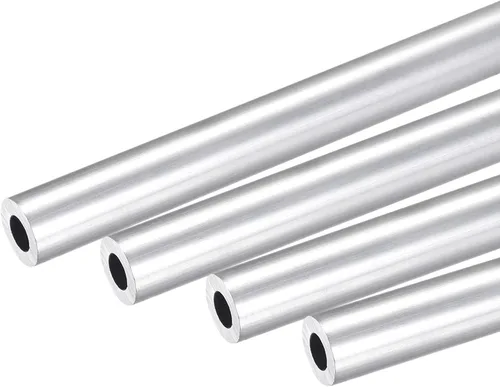 Miniatura 13 de uxcell 6063 Tubo redondo de aluminio 0.236 in OD 0.118 in Diámetro interior 9.843 in Longitud Tubería 4 PC