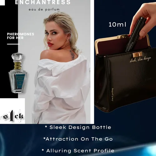 Miniatura 7 de Enchantress - Perfume con infusión de feromonas para mujer, feromonas crudas, atracción y confianza, hecho en Estados Unidos, aroma fuerte para ella