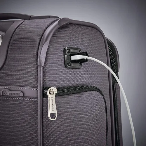 Miniatura 4 de Samsonite Solyte DLX Softside - Equipaje extensible con ruedas giratorias, Gris mineral), 123567-1560