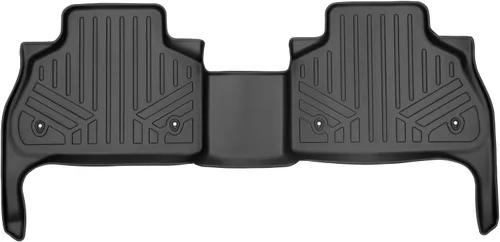 Miniatura 10 de SMARTLINER Juego de alfombrillas de piso de ajuste personalizado de 2 filas para BMW X5 40i 2019-2022