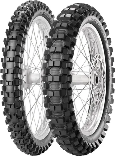 Pirelli Scorpion MX eXTra X Neumático trasero - 110/90-19, Posición: trasero, Tamaño del neumático: 110/90-19, Tamaño de llanta: 19, Capacidad de