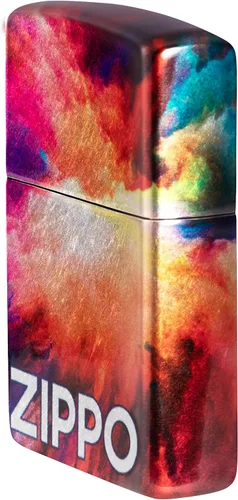 Miniatura 8 de Zippo Encendedor de bolsillo cromado con diseño Tie Dye 540