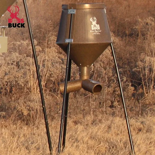 Miniatura 4 de Boss Buck comedero de 200 libras, de todas las proteínas y maíz