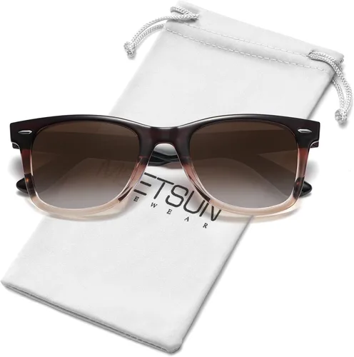 Miniatura 64 de MEETSUN Polarized Sunglasses for Women Men Classic Retro Square Frame Driving Sun Glasses UV Protection