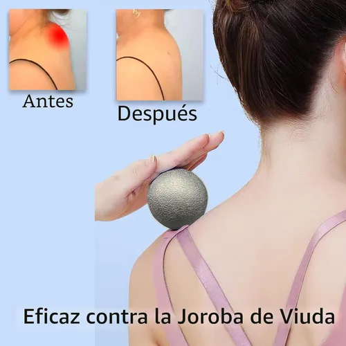 Miniatura 7 de Bola de masaje para alivio de fascitis plantar – Bola de lacrosse, rodillo de masaje para pies y bola de liberación miofascial para dolor de pies