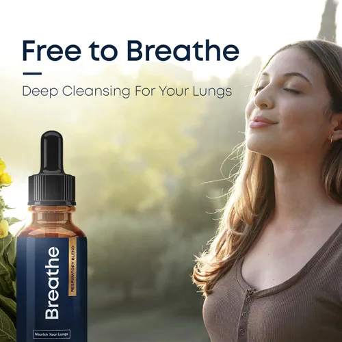 Miniatura 7 de BREATHE Gotas de Gordolobo 8-en-1 para Pulmones y Vías Respiratorias 2 fl.oz. - Menta, Tomillo y Extracto de Hoja de Gordolobo - Desintoxicación