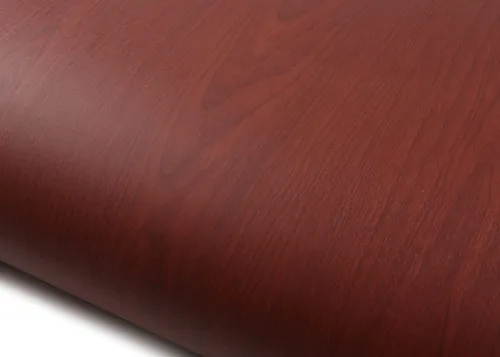 Miniatura 8 de ROSEROSA Peel and Stick Faux Cherry Wood Architectural Film Self-Adhesive Vinyl Film Wallpaper Door Wrap Counter Top Border Mirror Molding Trim WD624