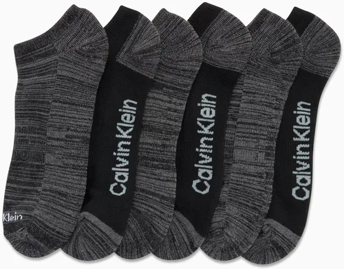 Miniatura 2 de Calvin Klein Mens No Show Socks - 12 Pack Soft Stretch Cushioned Casual Low Cut Socks for Men with Non Slip Heel