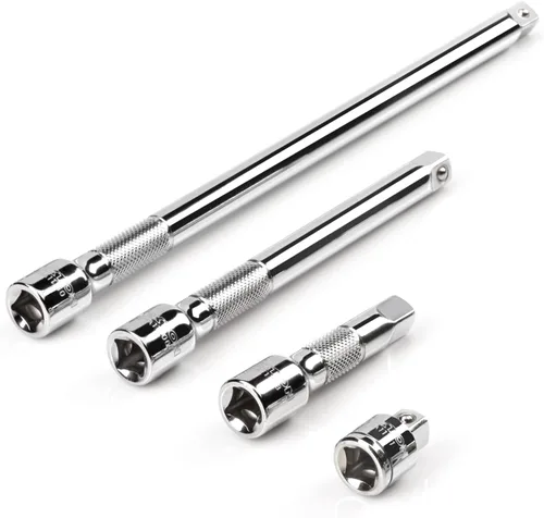 TEKTON Juego de extensión de unidad de 3/8 pulgadas, 4 piezas (1, 3, 6, 10 pulgadas) | SHA91011