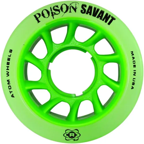 Miniatura 3 de Atom Poison Savant Skate Skate Wheels Azul