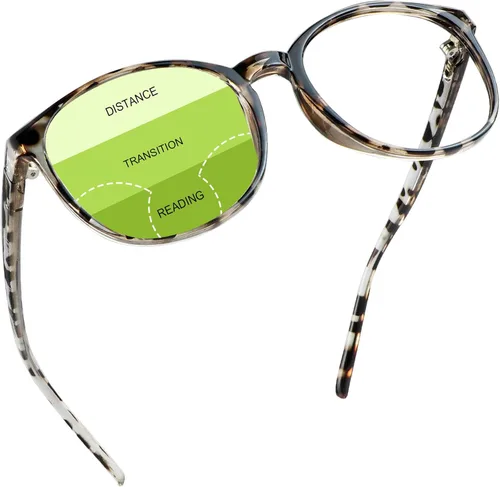 Miniatura 7 de YEIN Gafas presbípicas multifocales progresivas, gafas de sol grises fotocrómicas