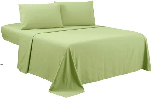 Miniatura 18 de Sfoothome Juego de sábanas King – Juego de cama de 4 piezas de lujo para hotel, bolsillo extra profundo, juego de ropa de cama serie 1800, Rosa