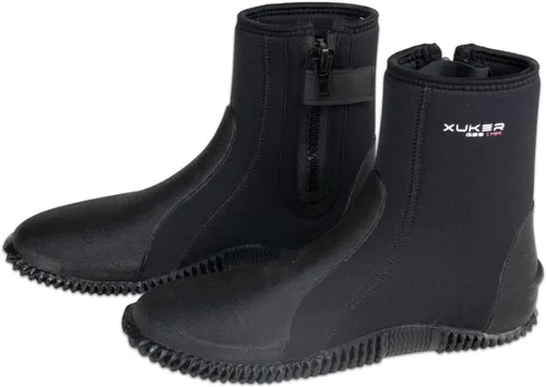 Miniatura 8 de XUKER Botas de Buceo de Neopreno, 5mm 3mm Zapatos de Agua Botines de Neopreno para Hombres y Mujeres con Suela de Goma Antideslizante y Cremallera