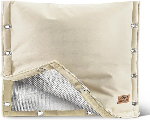 Miniatura 16 de Cubierta aislante para prevención de reflujo, cubierta aislante de tubo de apertura de 3 vías para válvula de riego, cubierta de rociador para Beige