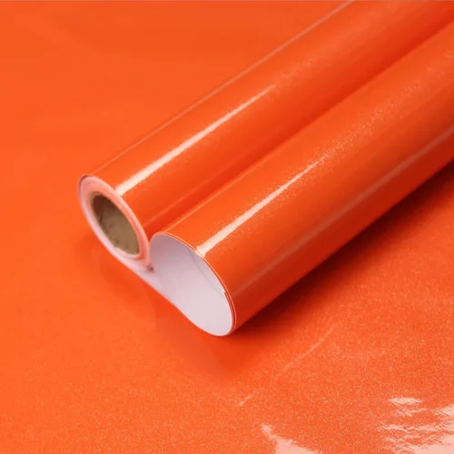 Miniatura 10 de WADILE Papel tapiz adhesivo brillante, resistente al agua, de color sólido, autoadhesivo, brillante, extraíble, para gabinetes
