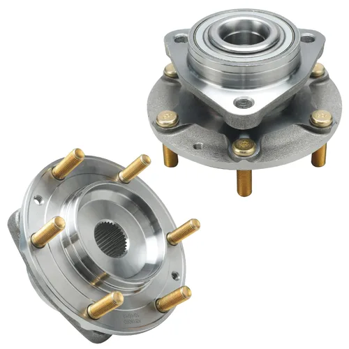 Miniatura 10 de Detroit Axle - 2.2L Bujes de rodamiento de rueda delanteros de 2 piezas para Honda Accord 90-97, 97 Acura CL, 2 rodamientos de ruedas y conjunto