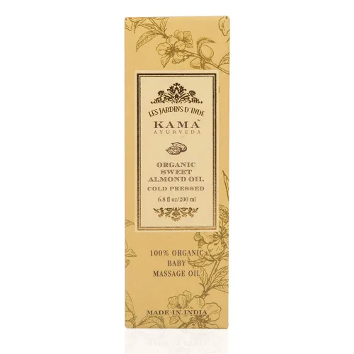 Miniatura 4 de Kama Ayurveda Aceite de Almendras Dulces Orgánico, 6.8 fl oz