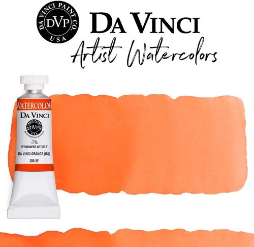 Miniatura 26 de DA VINCI PAINTS Pintura Acuarela Profesional para Artistas, Alizarin Crimson (Quinacridone), 37ml Índigo