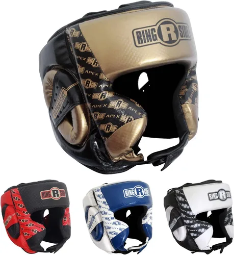 Miniatura 7 de Ringside Competencia - Casco de boxeo, Muay Thai, MMA, protección de cabeza para sparring con mejillas