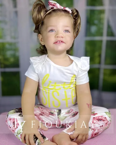 Miniatura 18 de fioukiay Conjunto de ropa de verano para bebés y niñas recién nacidas prematuros, mameluco, pantalones, diadema, conjunto de ropa para el verano