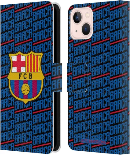 Miniatura 61 de Head Case Designs Funda de piel con licencia oficial del FC Barcelona Barca Crest Patterns, tipo cartera, compatible con Apple iPhone 11
