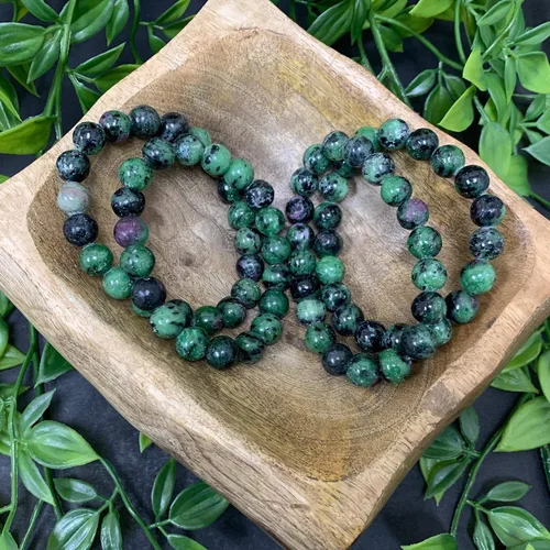 Miniatura 279 de Gem Avenue Handmade Round Bead Stretch Bracelet Unisex Natural Stone Beaded Jewelry for Men & Women, Elastic Wristband for Daily Wear