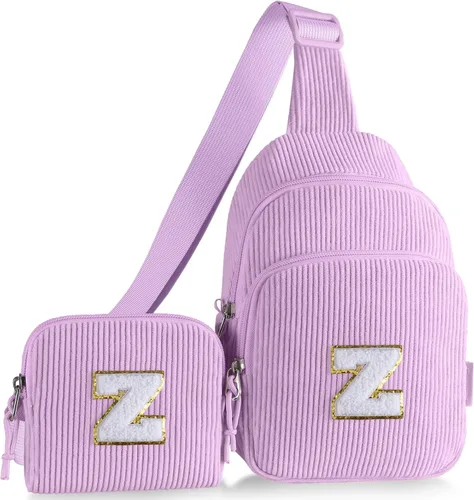 Miniatura 25 de Riñonera cruzada para niñas, Beige, Small