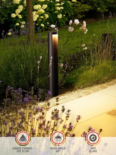 Miniatura 5 de LEONLITE 5CCT - Luces de paisaje de bajo voltaje, luces LED antirreflejos de 5 W, carcasa de aluminio fundido a presión, impermeable IP65