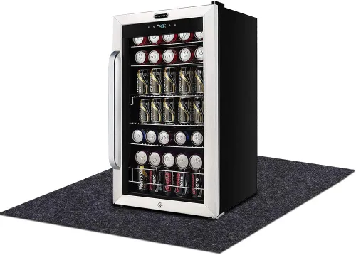Miniatura 4 de Solo tapete (no incluye refrigerador), antideslizante, absorbe agua, protege el suelo del agua y derrames, antideslizante e impermeable