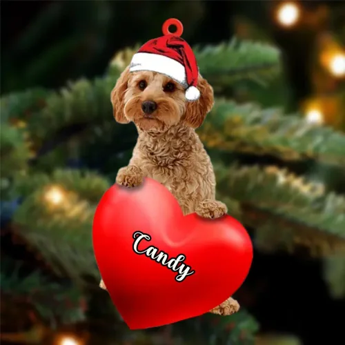 Miniatura 41 de Adornos de Navidad personalizados para perros, nombre personalizado, adorno de Malamute de Alaska, adornos acrílicos, regalos de Navidad, amantes